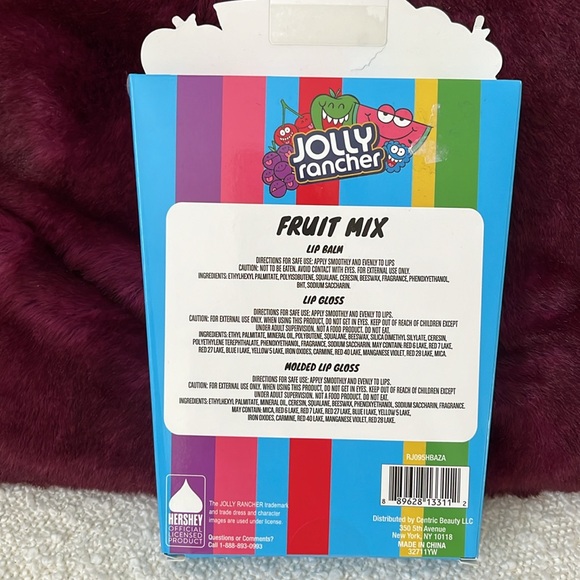 Jolly Rancher Lip Balm Set 🍎🍉🍒🍇 - Picture 3 of 4